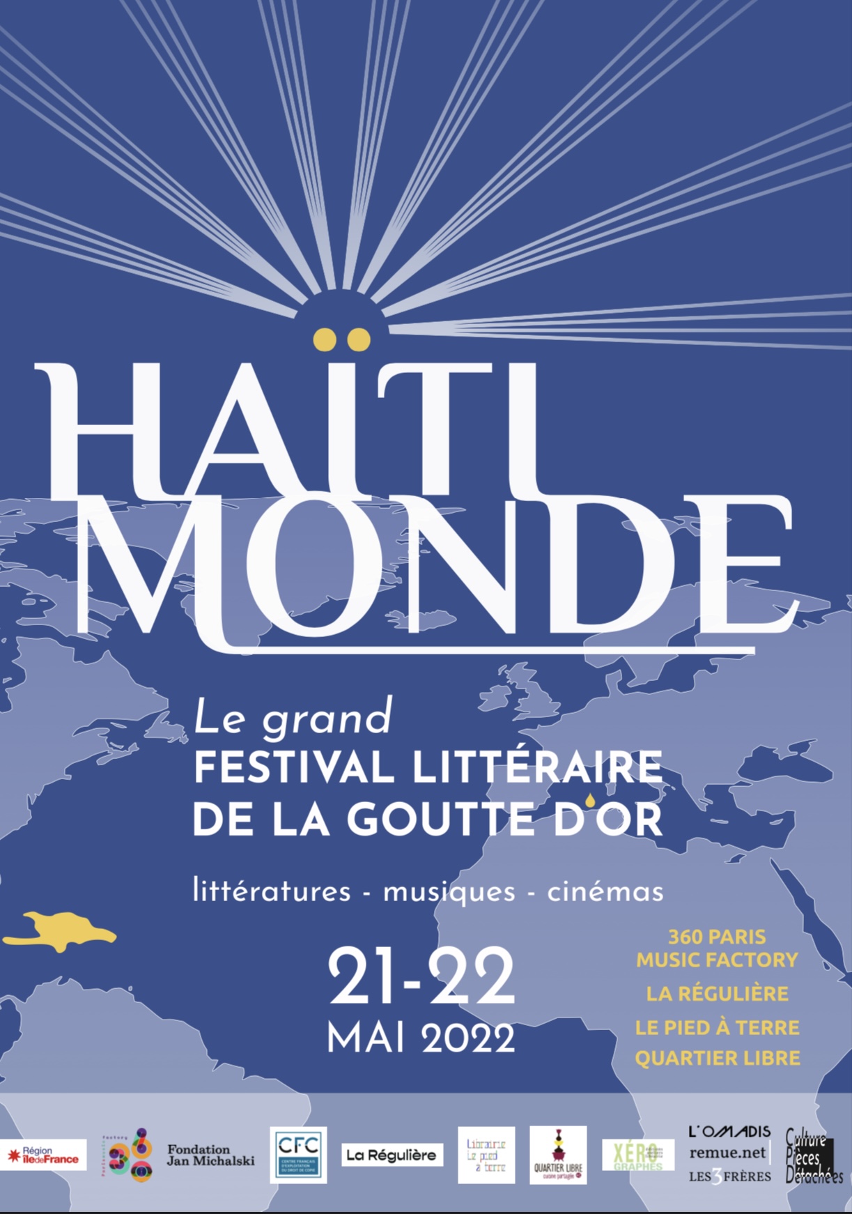 Vers la première édition du festival littéraire Haïti-Monde en France
