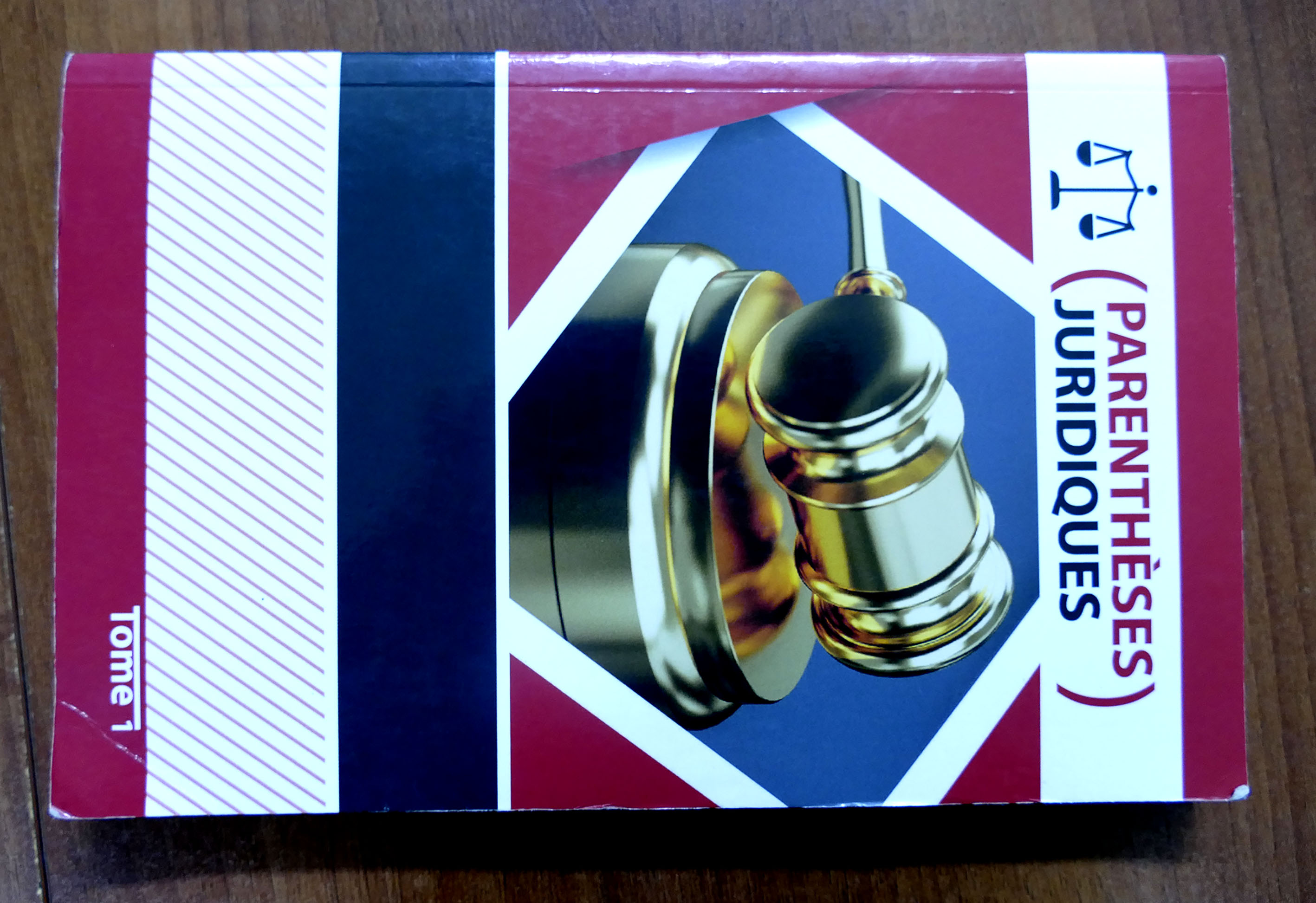 Patrick D. Frantz Laurent présente "Parenthèses juridiques", tome I.