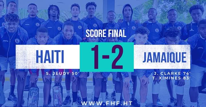 Football U-20 : Haïti rate le Mondial et les Jeux olympiques 2024