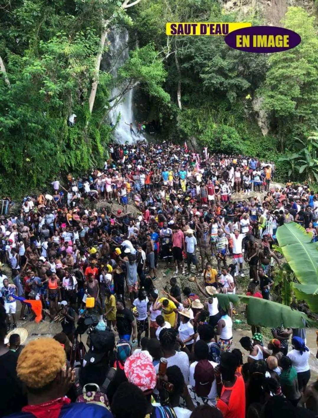Saut-d'Eau: célébration de la Notre-Dame du Mont-Carmel