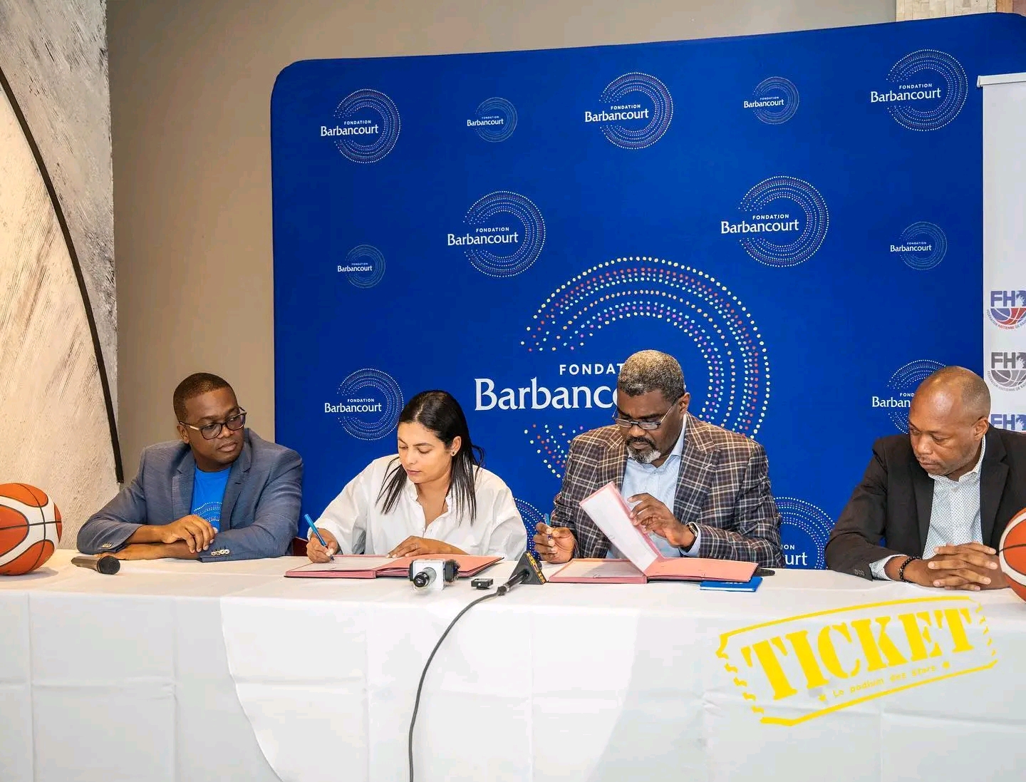 La Fondation Barbancourt s'engage à supporter le basketball haïtien