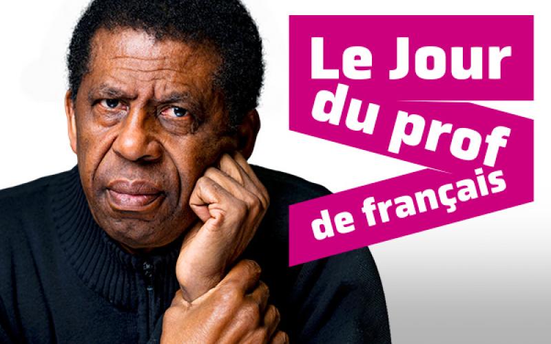 L’écrivain Dany Laferrière, parrain du jour du prof de Français 2022 
