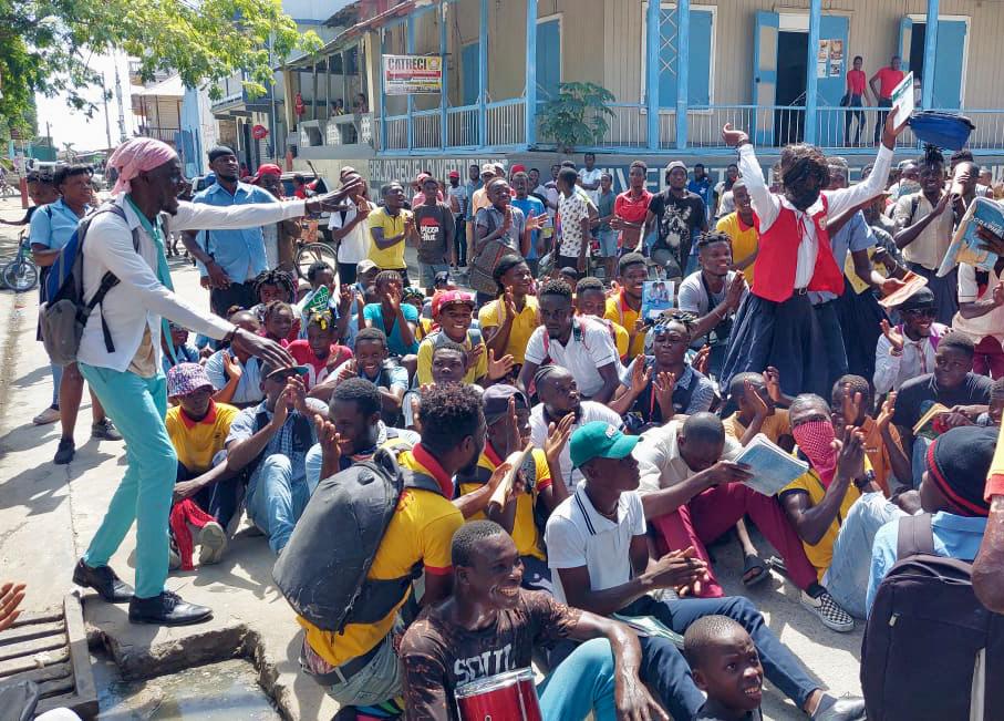 Cap-Haïtien: des manifestants à nouveau dans les rues contre Ariel Henry