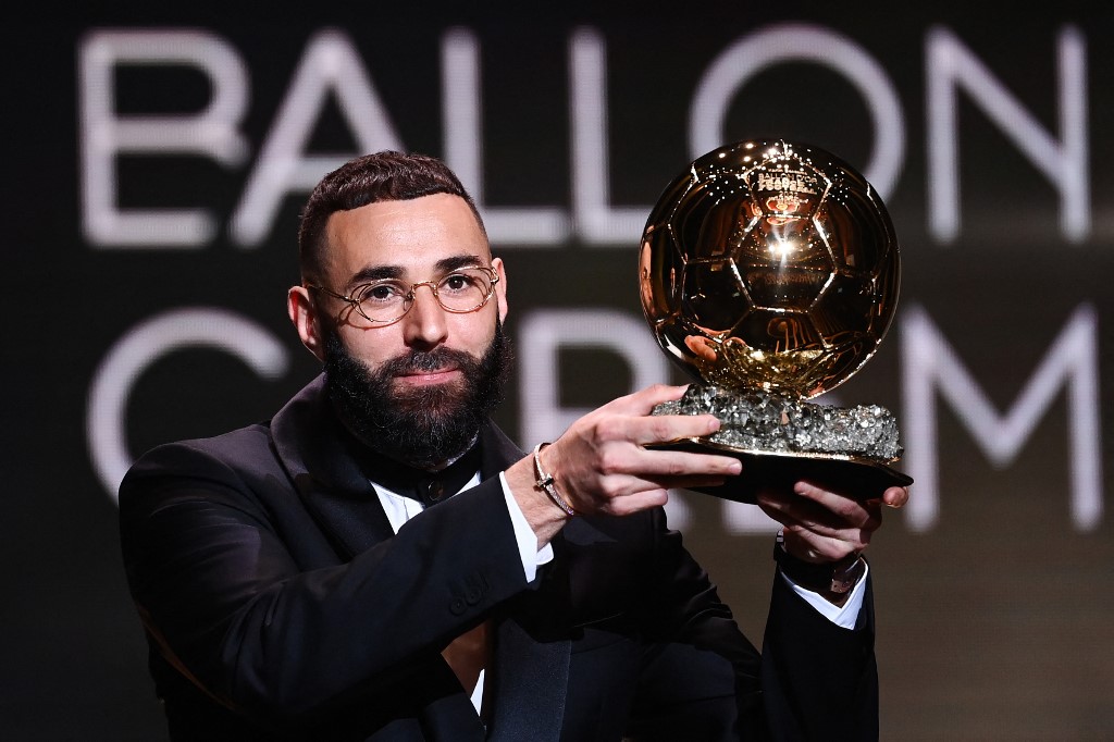 Ballon d'Or : Benzema sacré meilleur joueur