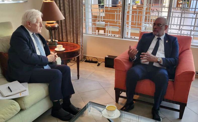 "Le gouvernement haïtien n’a rien à voir avec les sanctions, n'a pas fourni de liste", selon Ariel Henry