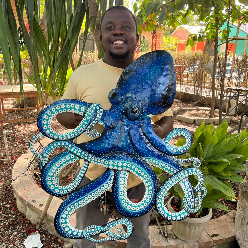 Jean Réginald Gauyo ou le métal découpé à portée de main