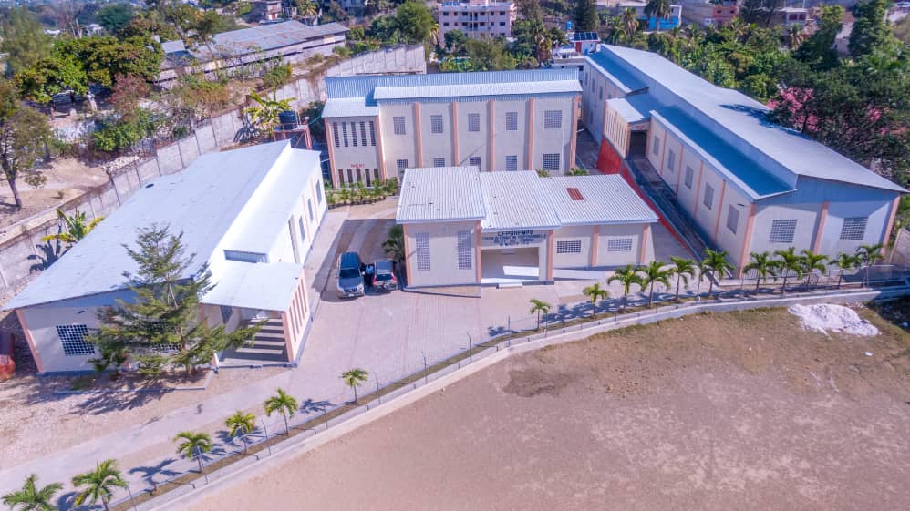 Inauguration du Centre de formation professionnelle et technique Odette Roy Fombrun de Meyotte