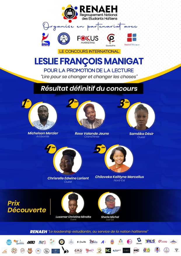 Concours international Leslie François Manigat, une initiative de RENAEH
