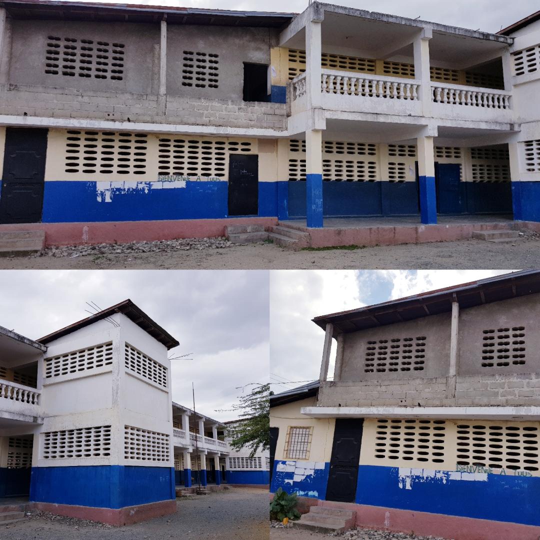 Le bâtiment du lycée national de Terrier-Rouge, un danger