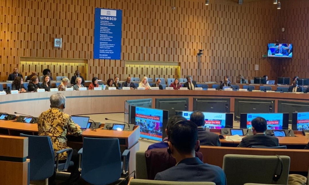 Nesmy Manigat plaide à l'Unesco pour l’usage de la langue maternelle dans l’apprentissage