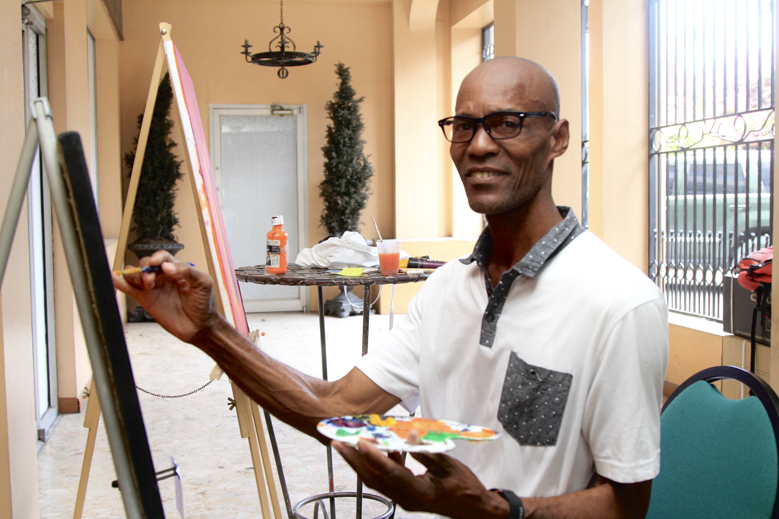 Une exposition d’art et de couleurs