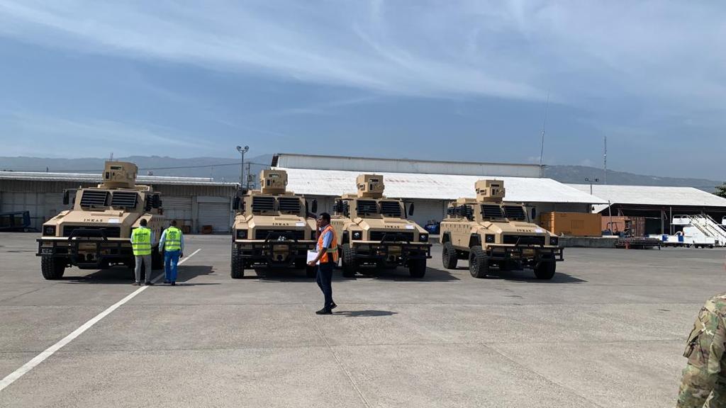 Inkas is finalizing the delivery of six armored vehicles
