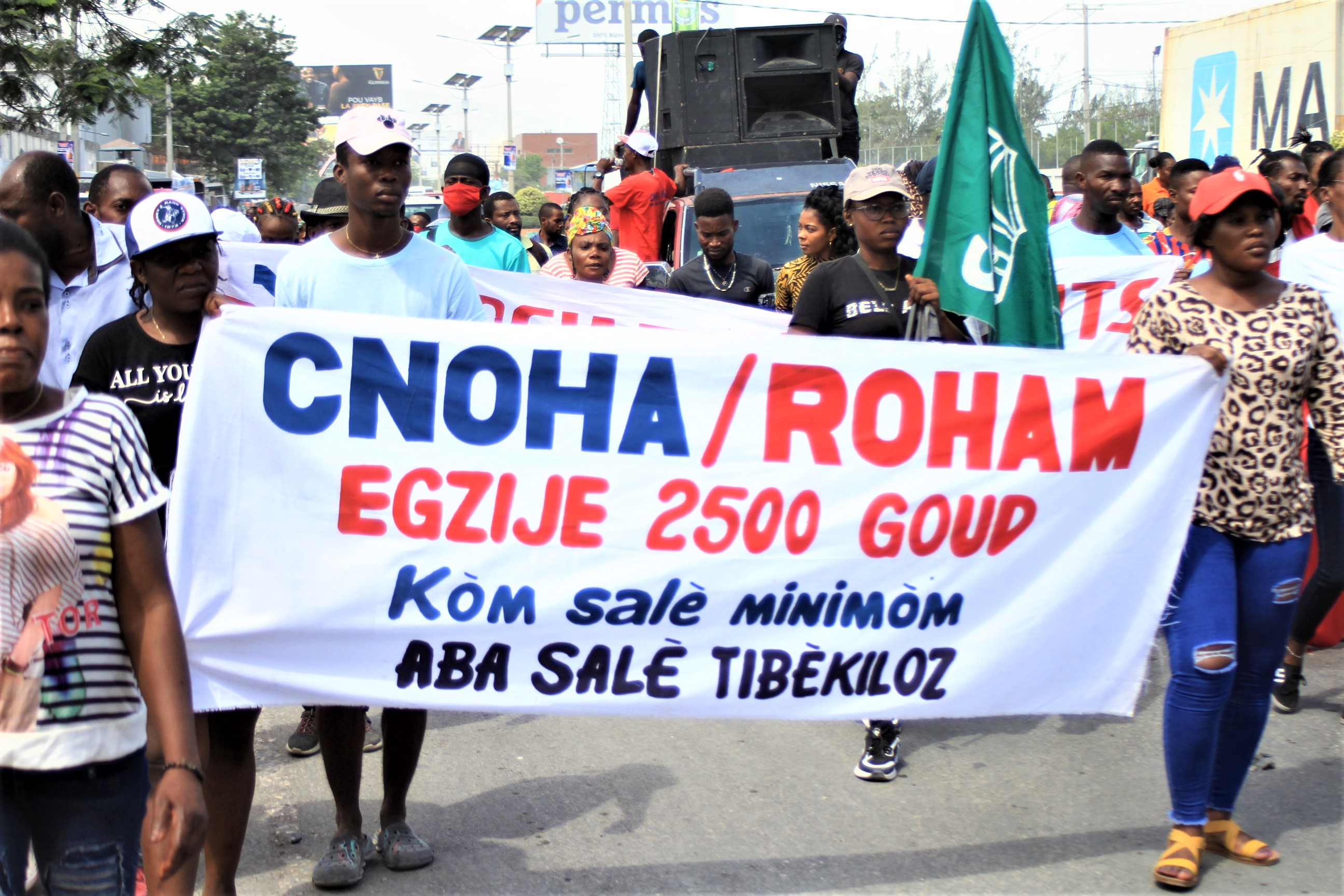 Subcontracting: Workers Demand 2,500 Gourdes as Daily Minimum Wage
