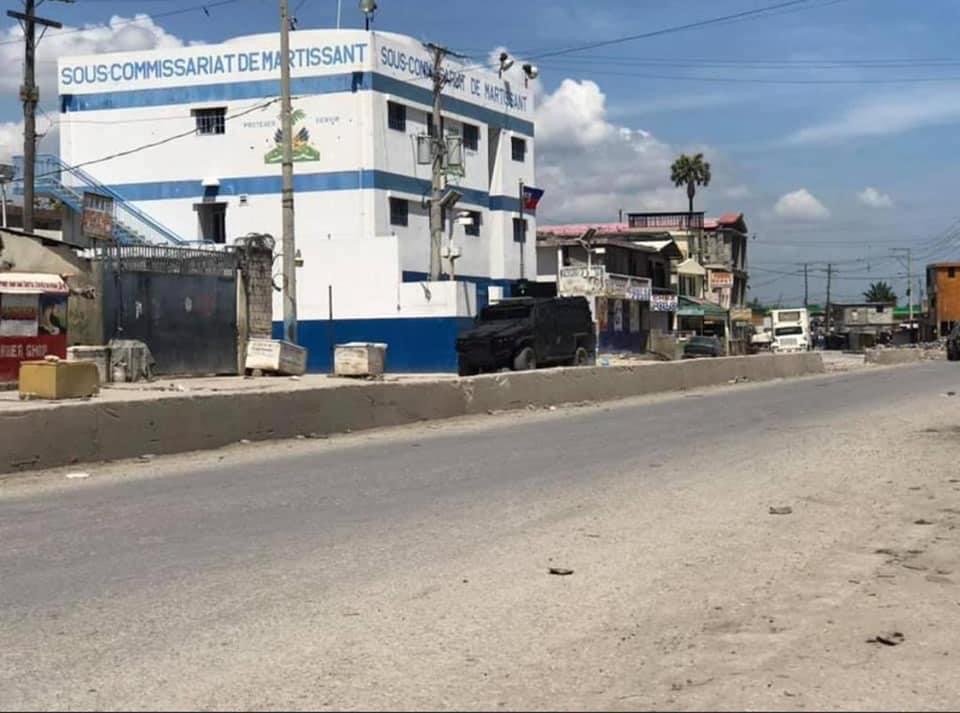 Paralysie de la circulation à Martissant à l’appel des syndicats de transporteurs