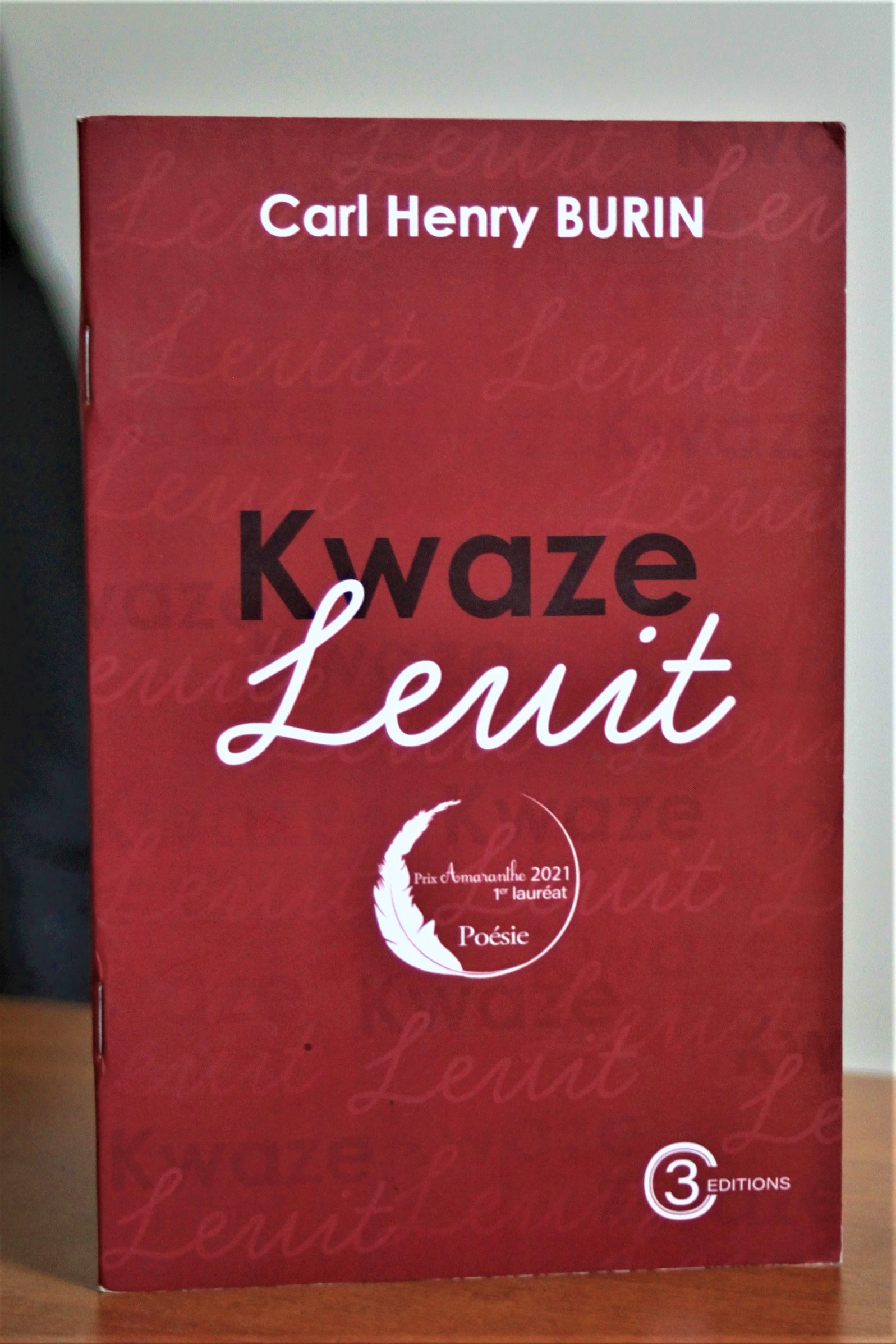 Carl Henry Burin ap prezante « Kwaze leuit »
