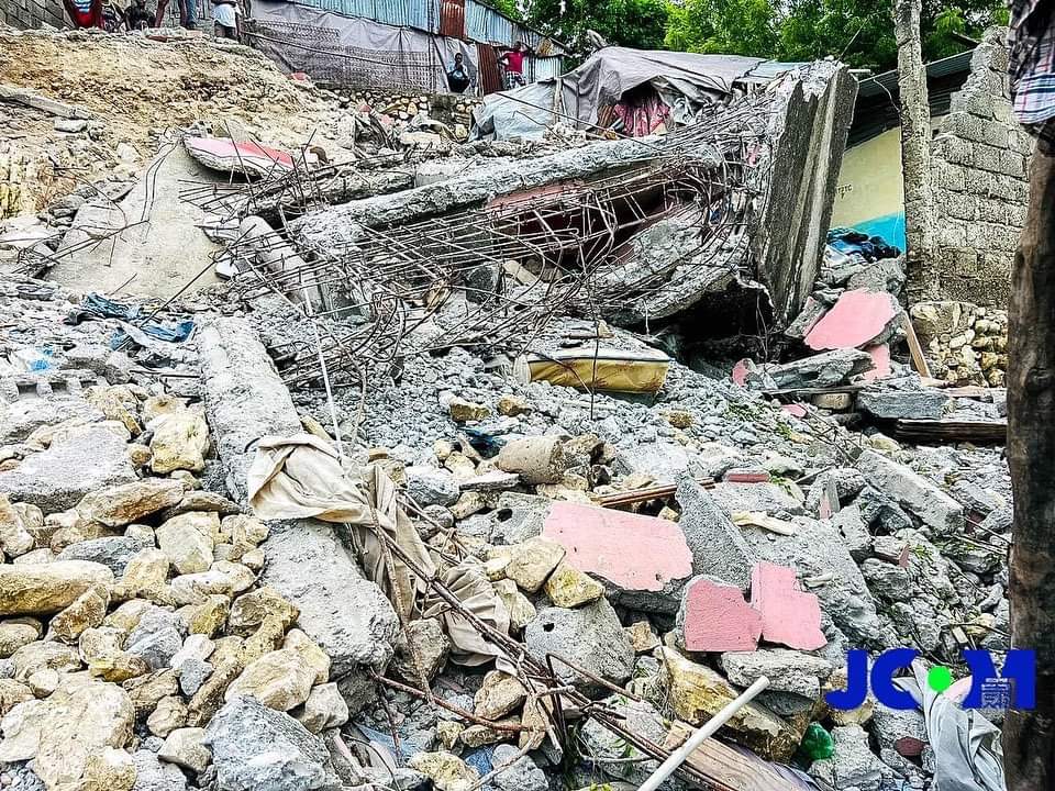 4 morts, 37 blessés: nouveau bilan du séisme dans la Grand'Anse