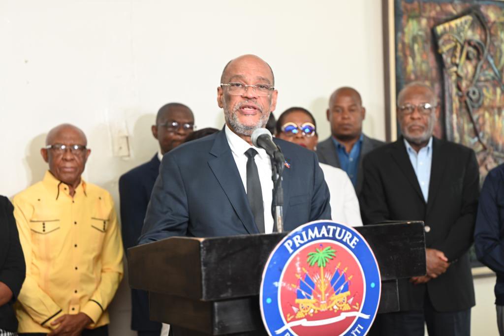 « Le soutien tant attendu pour les forces de sécurité est proche », annonce le Premier ministre Henry