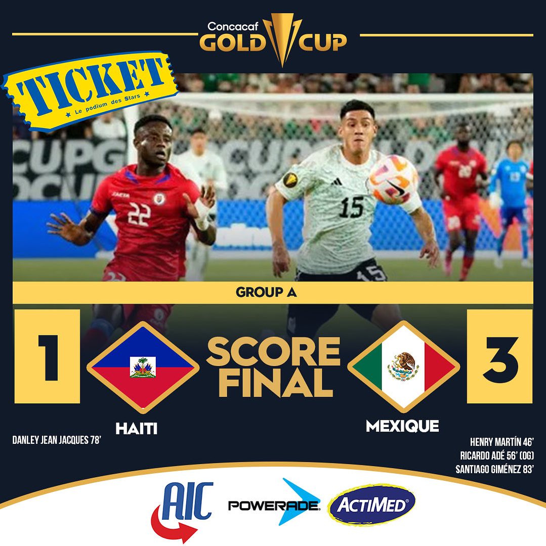 Gold Cup 2023 Battus, les Grenadiers vont décider de leur destin face