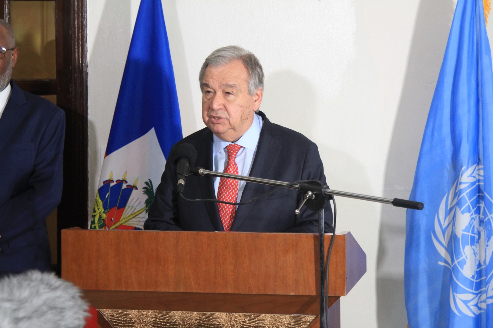 « La communauté internationale doit venir en aide à Haïti, c’est une question de justice morale », soutient le secrétaire général de l’ONU
