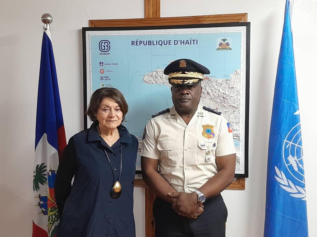 HNP Meets with UN to Explore the Possibility of a Multinational Force Being Deployed
