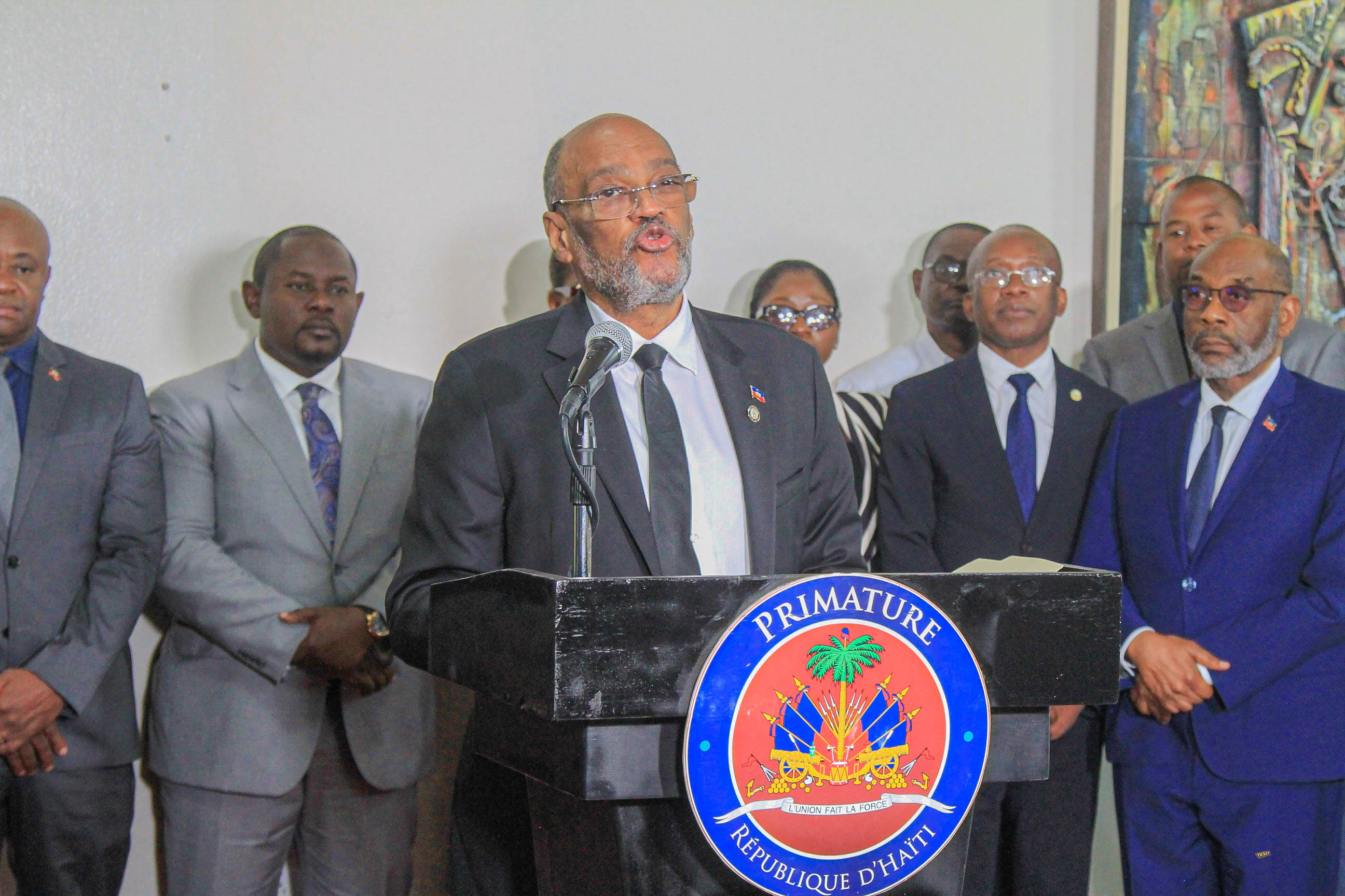 We Need Peace and Security, but they Must not Come from Criminals," Declares Prime Minister Henry