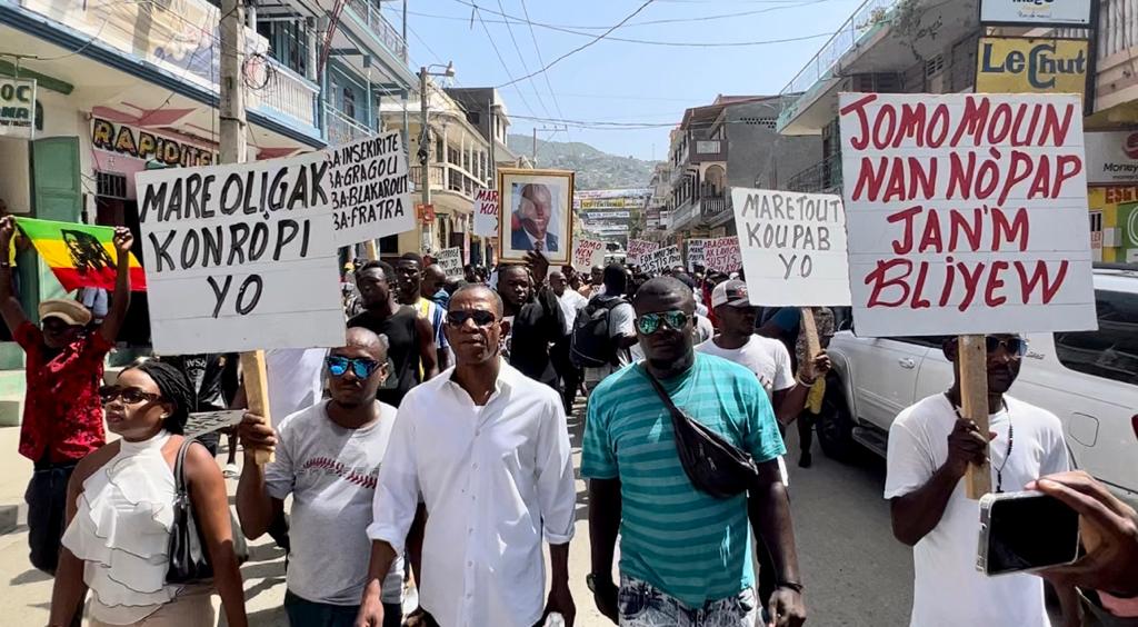 Protesters in Cap-Haïtien Demand Justice and Arrest of Jovenel Moïse's Assassins, Two Years after Assassination