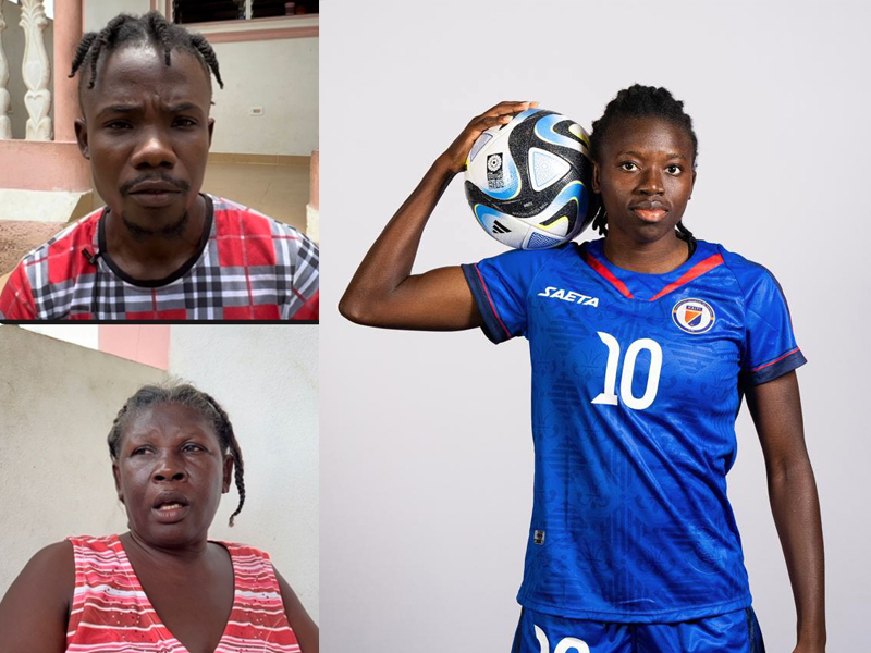 Nérilia Mondésir jouit du soutien inconditionnel de sa famille à Grand-Pré