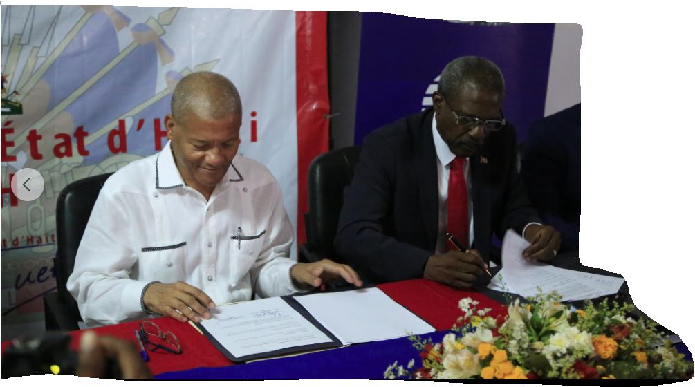 Signature d'un protocole d'accord entre l'autorité aéroportuaire nationale et l'Université d'Etat d'Haïti