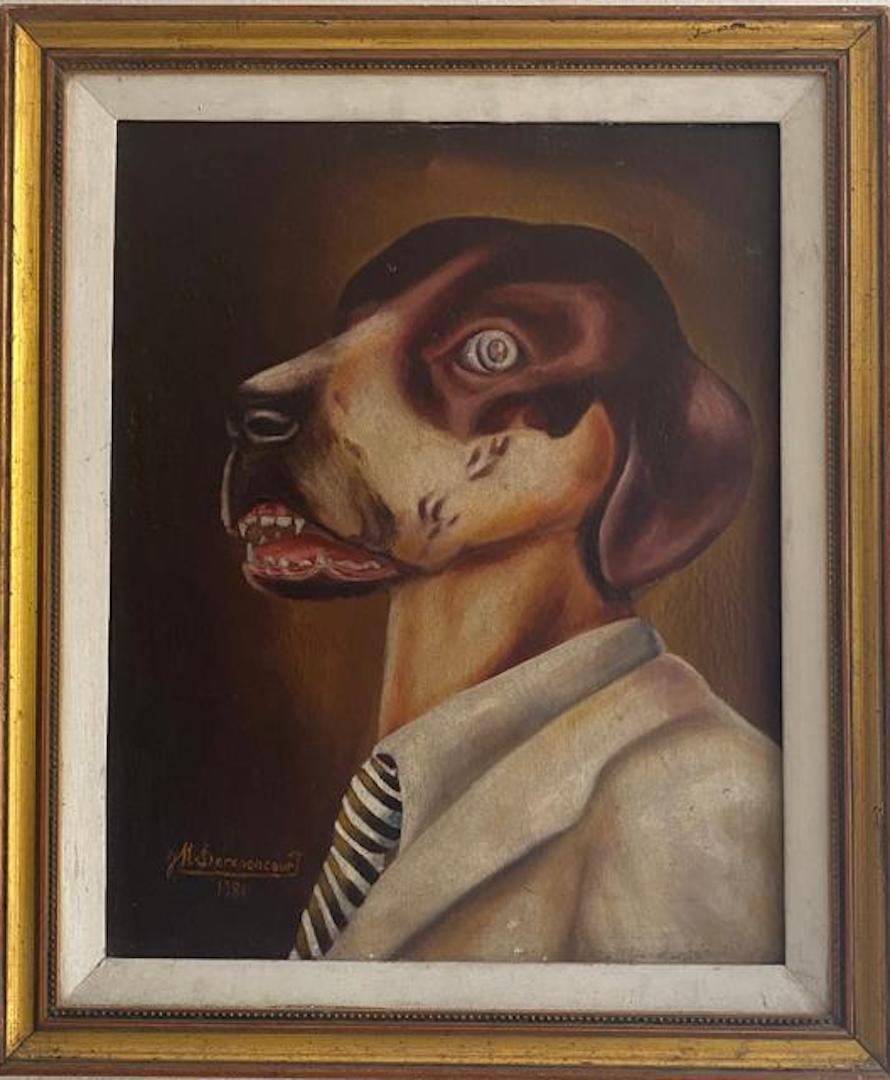 Les chiens ont suivi les hommes