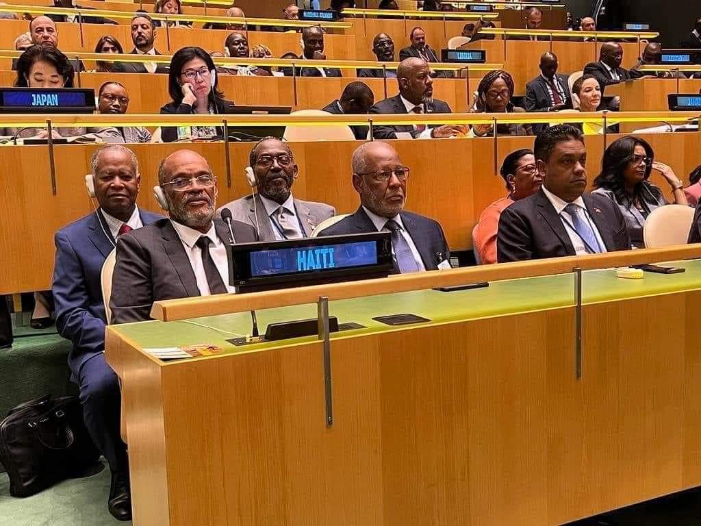 ONU: Ariel Henry fixe ses priorités à la réunion de haut niveau du Groupe consultatif ad hoc sur Haïti