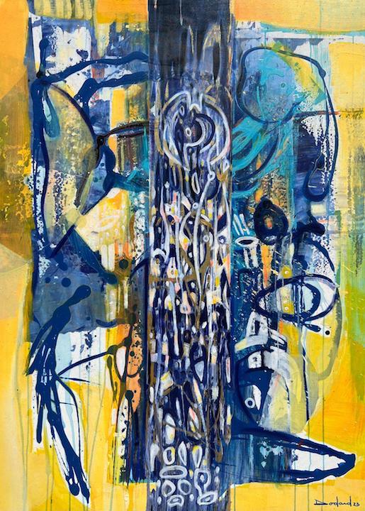 L'éveil du poteau mitan pour illustrer «Fascination», le thème de l’exposition de Philippe Dodard en Espagne