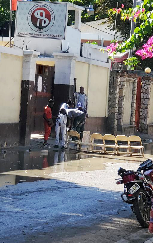 SOS de la Caisse d'assistance sociale et des habitants de l'avenue N au MTPTC