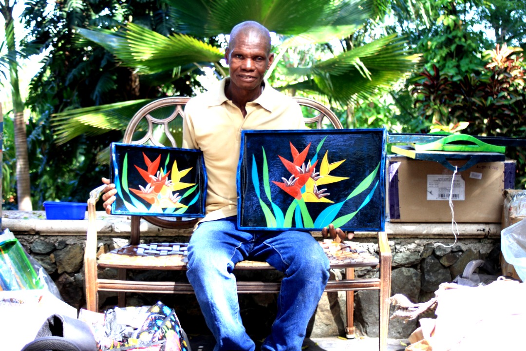 Jeudilon Toussaint exposera ses œuvres en papier mâché à Artisanat en fête