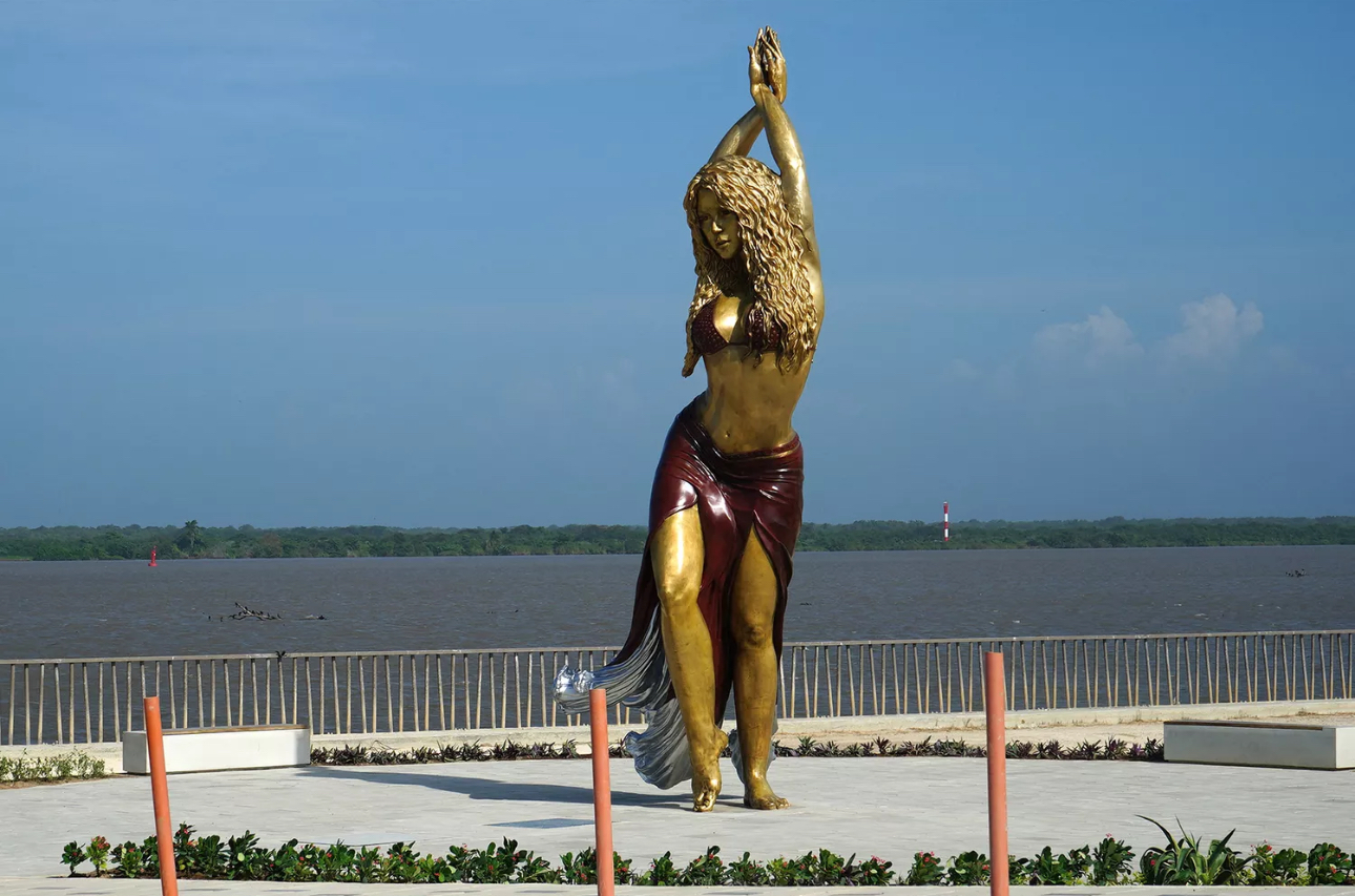 Une statue pour Shakira