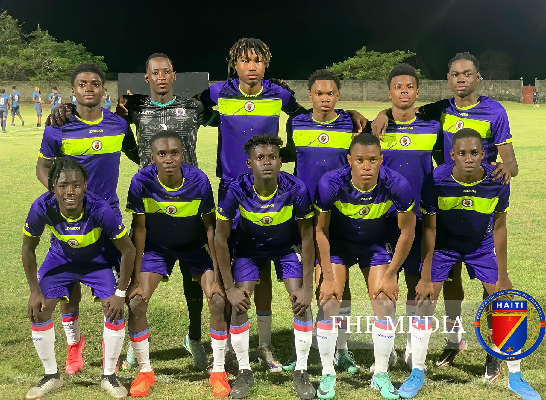 Football U20 : Aux éliminatoires de la Coupe du monde, Haïti fait ses débuts face à Cayman Islands