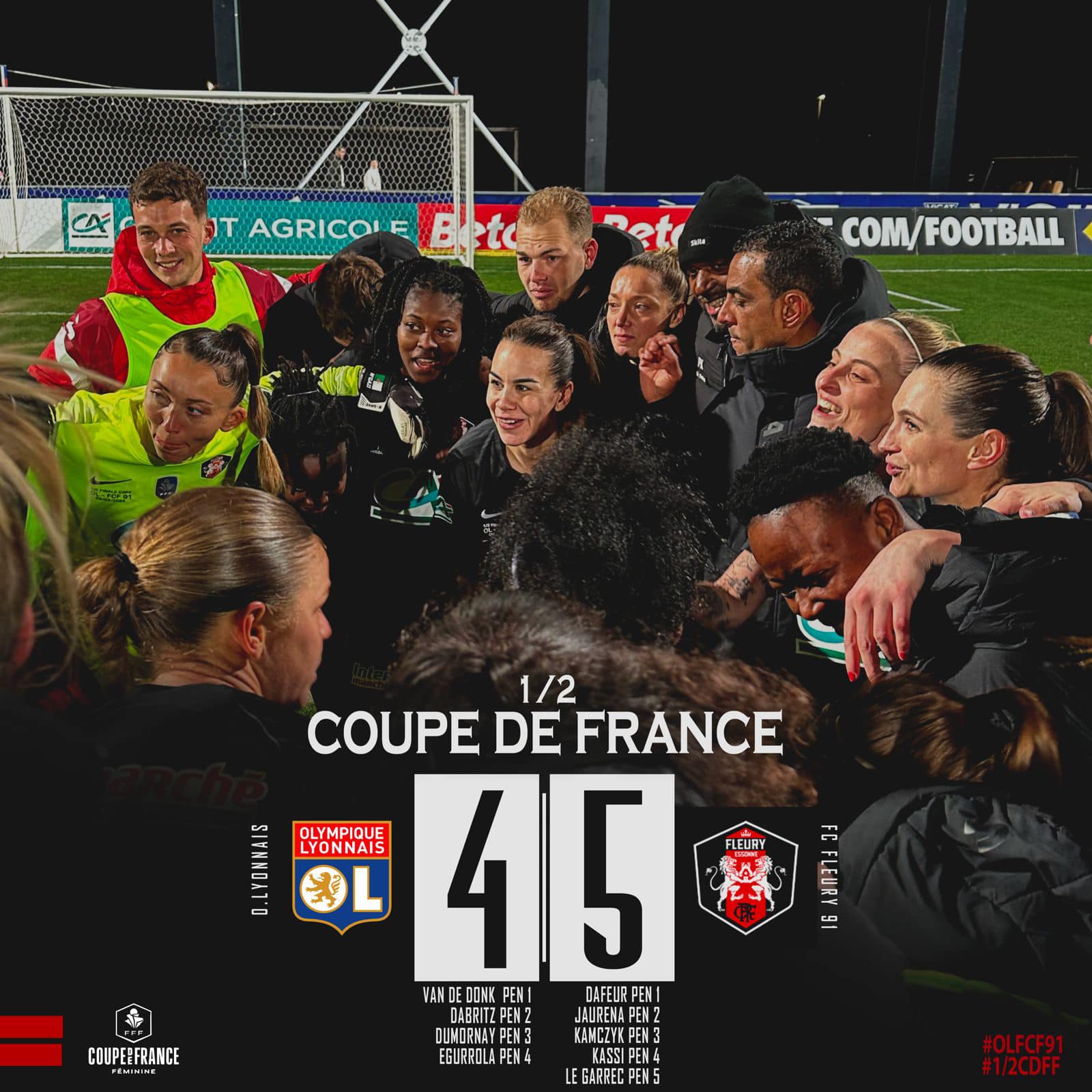 Football féminin : Batcheba Louis est en finale de Coupe de France avec le FC Fleury