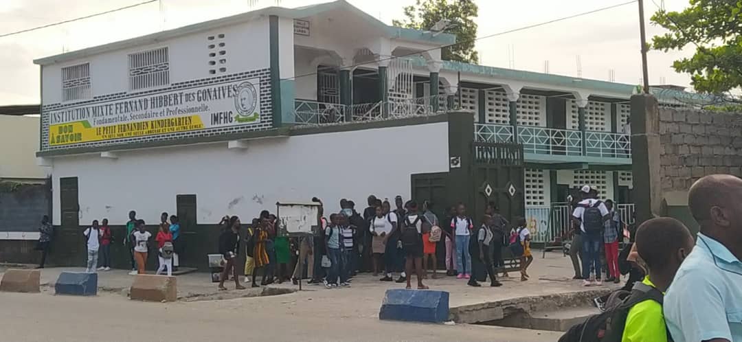 Gonaïves: les activités scolaires ont repris timidement sans les lycées 