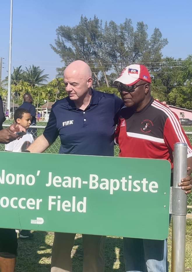 Vers l'organisation d'un match de football pour la paix entre Haïti et FIFA Legend en Floride (USA)