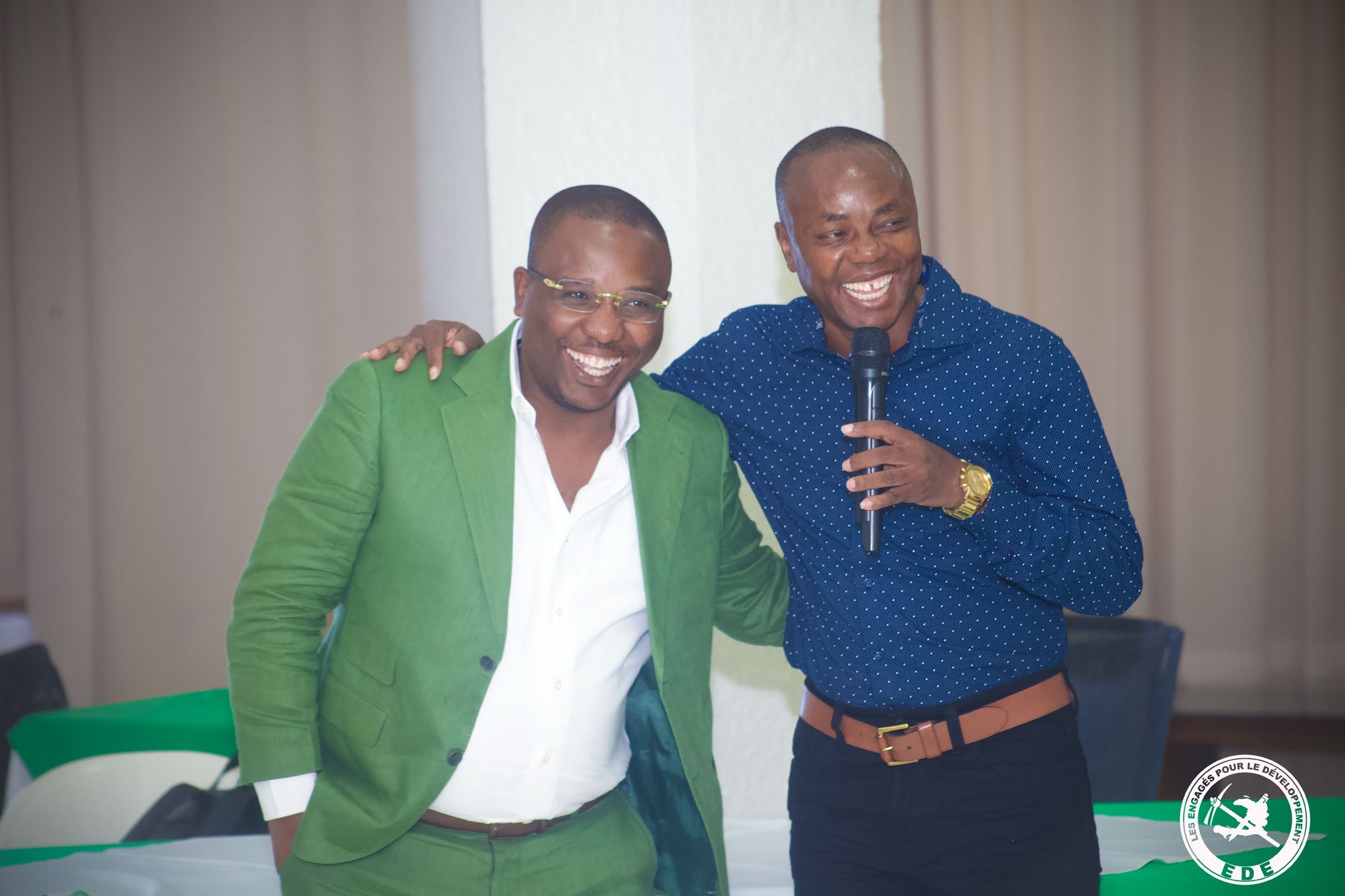 Claude Joseph et Jean Charles Moïse réunis