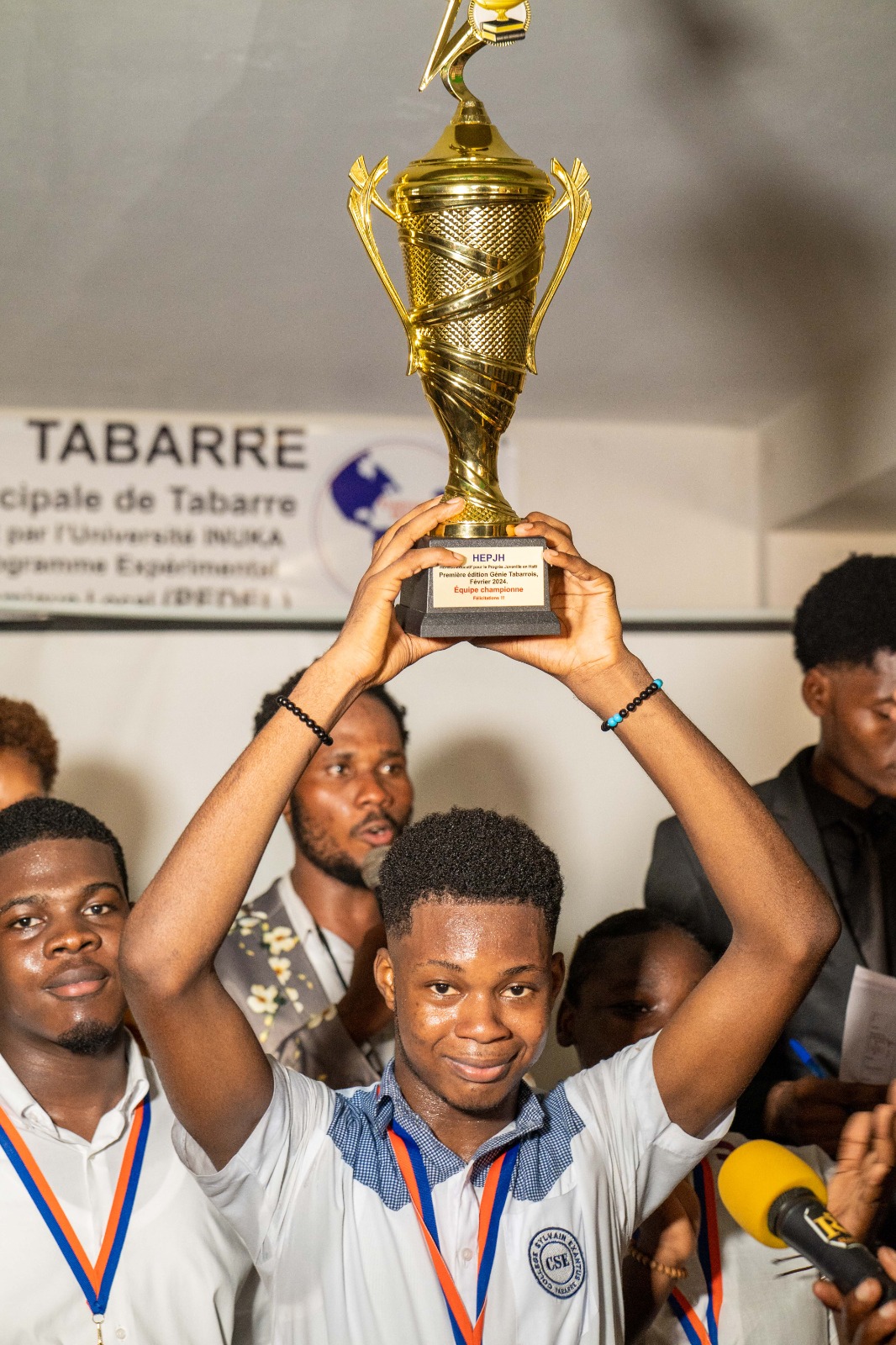 Le Collège Sylvain Exantus remporte le concours de Génie Tabarrois