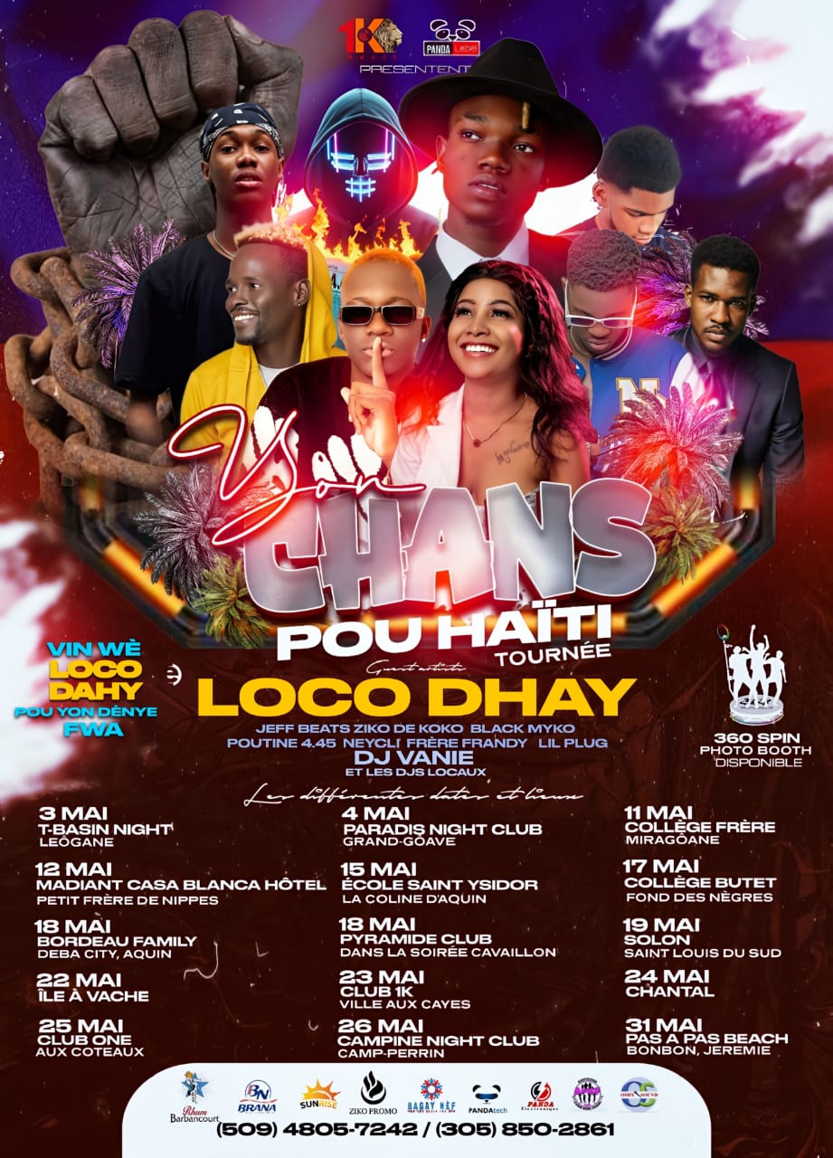 1K Music officiellement en tournée, une chance pour Haïti