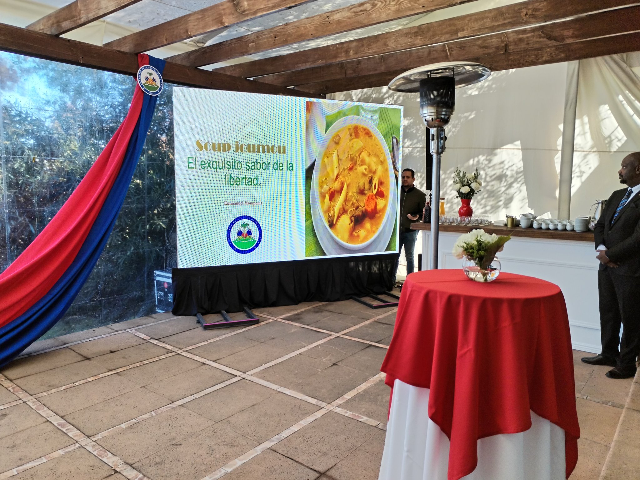Haiti's Embassy in Chile Introduces Foreigners to "Soup Joumou"