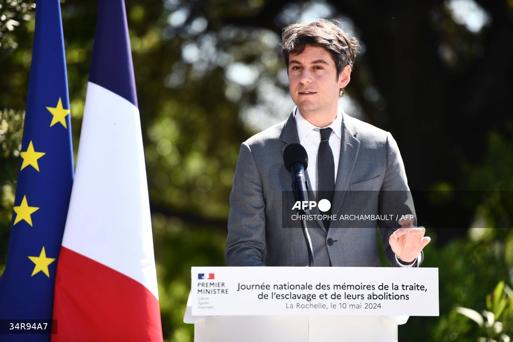 Gabriel Attal: « L’esclavage, c’est la négation de l’humanité en raison de la simple couleur de peau »