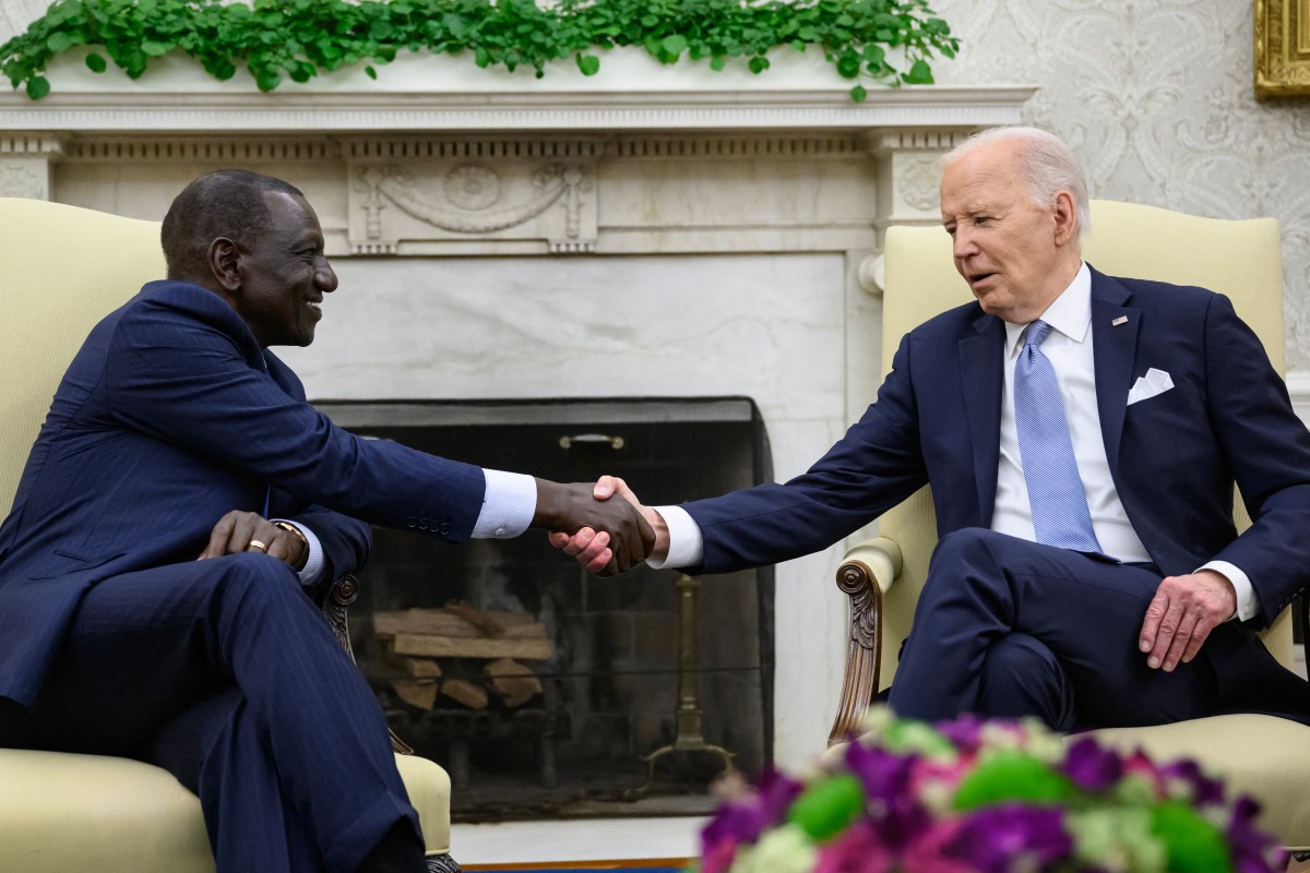 Joe Biden remercie le président kenyan Ruto pour l'envoi de forces en Haïti