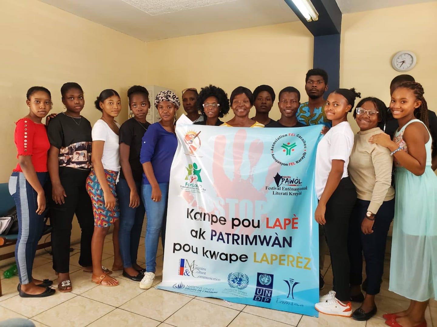 Twoup teyat Tanbou-Literè relanse aprè yon fòmasyon sou aktora