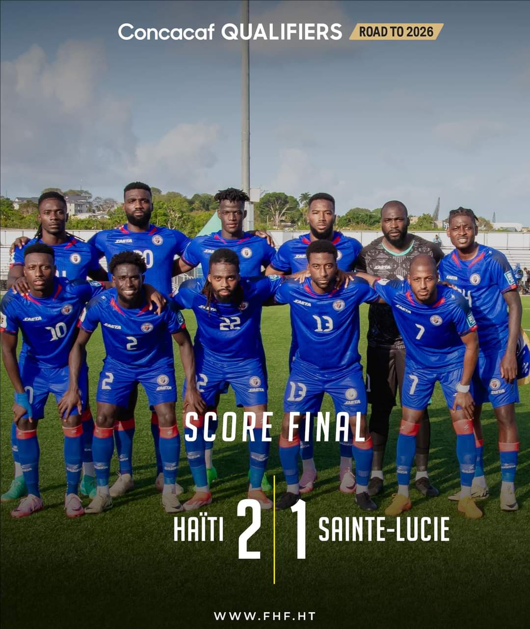 Haiti Claims Victory Over Saint Lucia (2-1) in World Cup Qualifier Debut