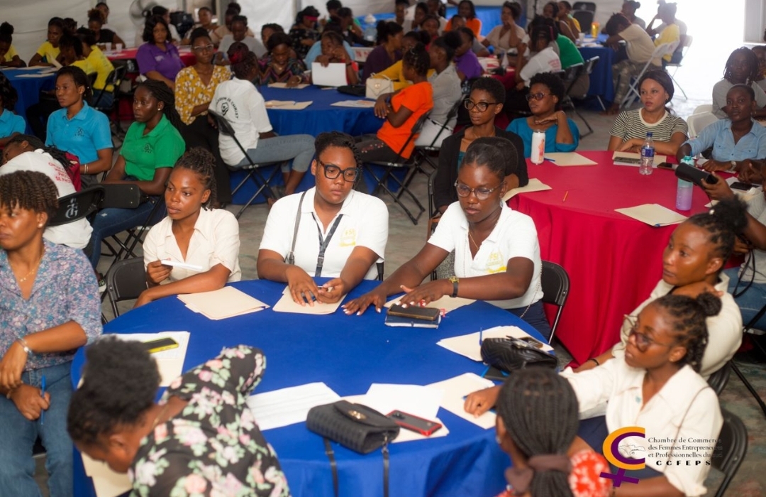 La première édition du Salon régional de la technologie et de l’entrepreneuriat féminin tenue aux Cayes