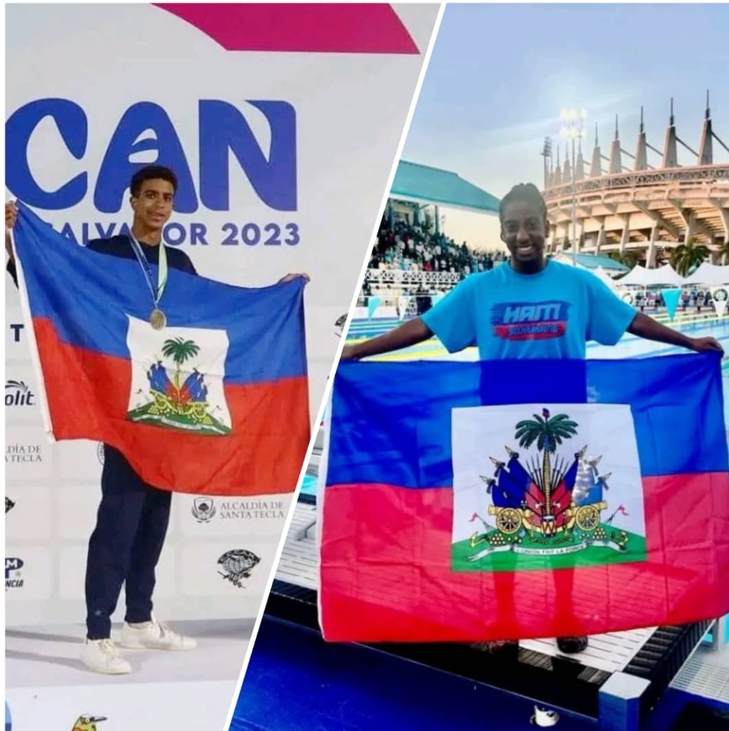 Jeux Olympiques : Mayah Ruth Chouloute et Alexandre Succès Grand'Pierre, représenteront Haïti en sports aquatiques