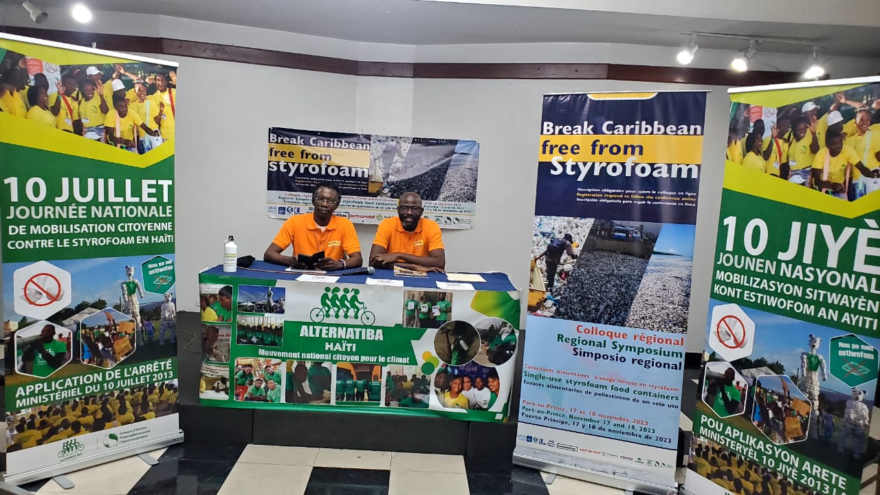 GAFE et ALTERNATIBA Haïti appellent au respect de l'arrêté sur l'utilisation du styrofoam en Haïti