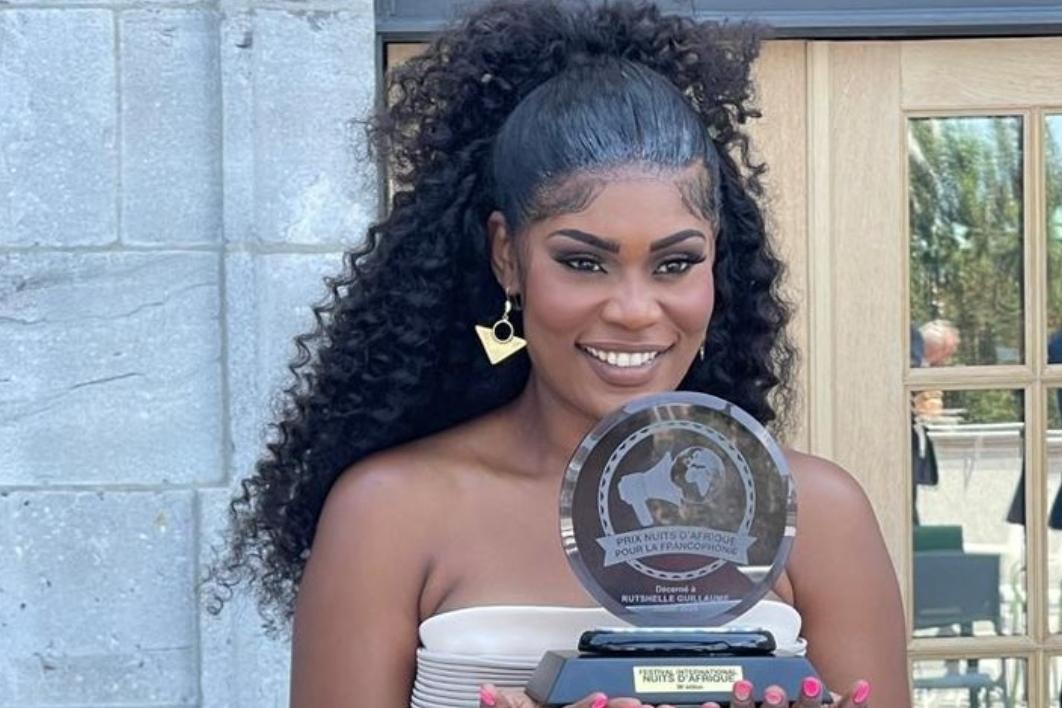 Rutshelle Guillaume reçoit le Prix Nuits d’Afrique pour la francophonie